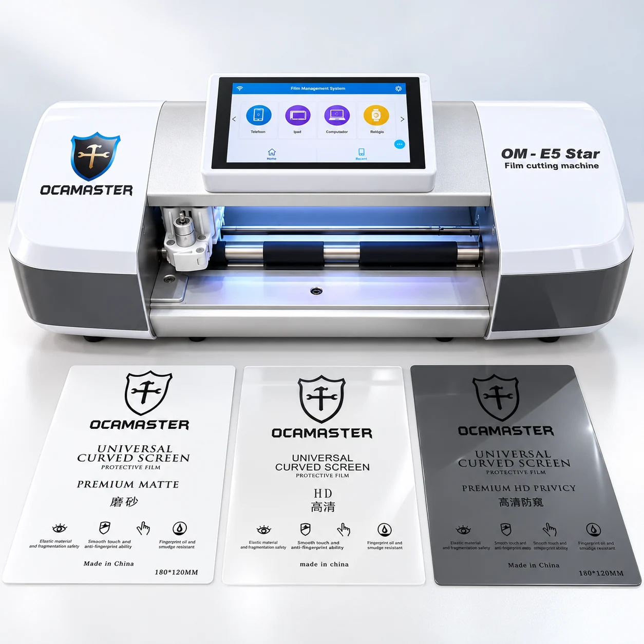 Equipamento apresentado pela High Tech: Corte de películas de hidrogel